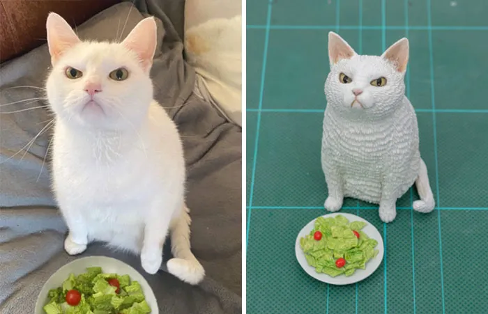 Japanese Artist Turns 40 Iconic Animal Memes Into Sculptures, And It's Hard To Tell Which Are Funnier (New Pics)