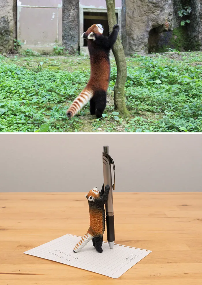 Japanese Artist Turns 40 Iconic Animal Memes Into Sculptures, And It's Hard To Tell Which Are Funnier (New Pics)