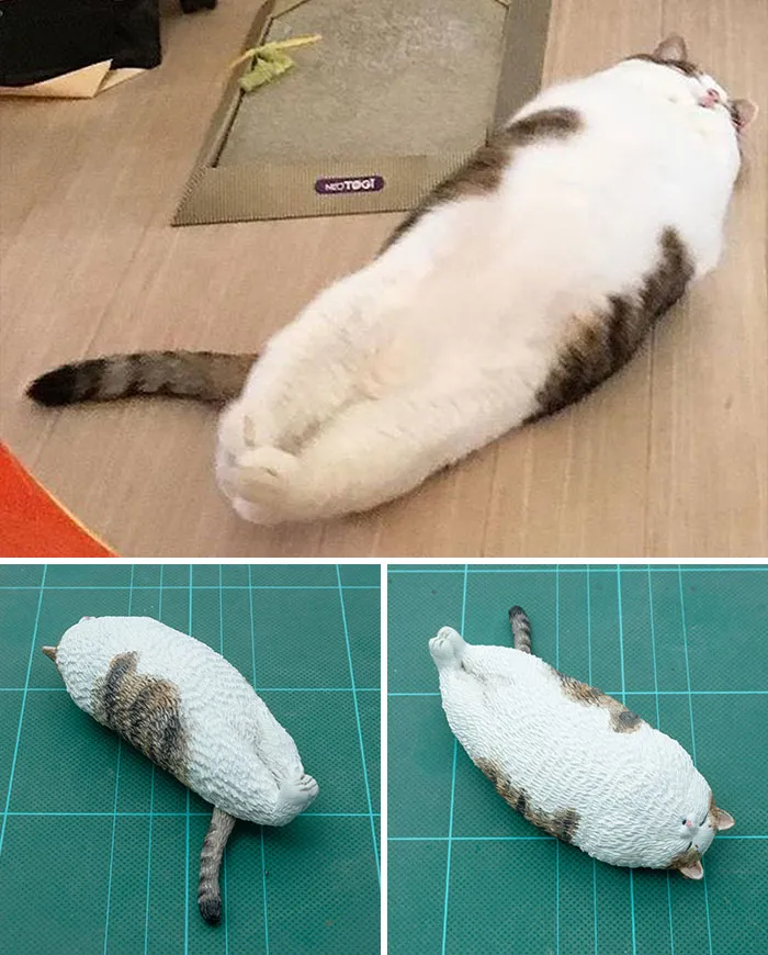 Japanese Artist Turns 40 Iconic Animal Memes Into Sculptures, And It's Hard To Tell Which Are Funnier (New Pics)