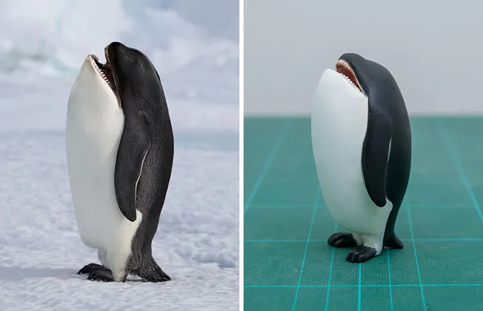 Japanese Artist Turns 40 Iconic Animal Memes Into Sculptures, And It's Hard To Tell Which Are Funnier (New Pics)