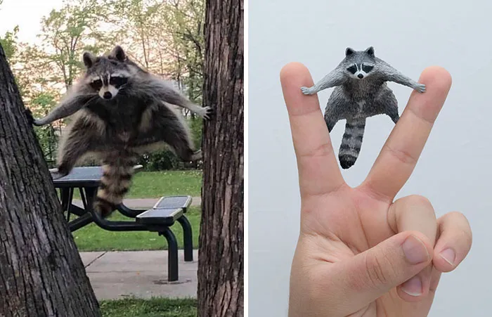 Japanese Artist Turns 40 Iconic Animal Memes Into Sculptures, And It's Hard To Tell Which Are Funnier (New Pics)