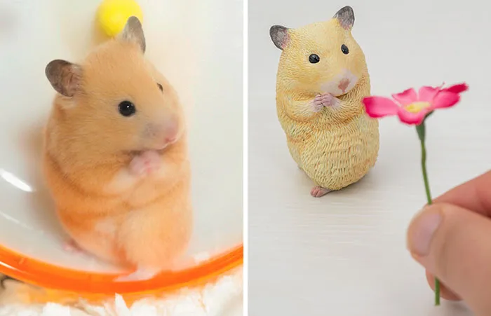 Japanese Artist Turns 40 Iconic Animal Memes Into Sculptures, And It's Hard To Tell Which Are Funnier (New Pics)