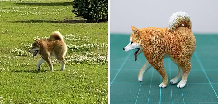 Japanese Artist Turns 40 Iconic Animal Memes Into Sculptures, And It's Hard To Tell Which Are Funnier (New Pics)