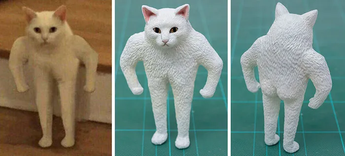 Japanese Artist Turns 40 Iconic Animal Memes Into Sculptures, And It's Hard To Tell Which Are Funnier (New Pics)