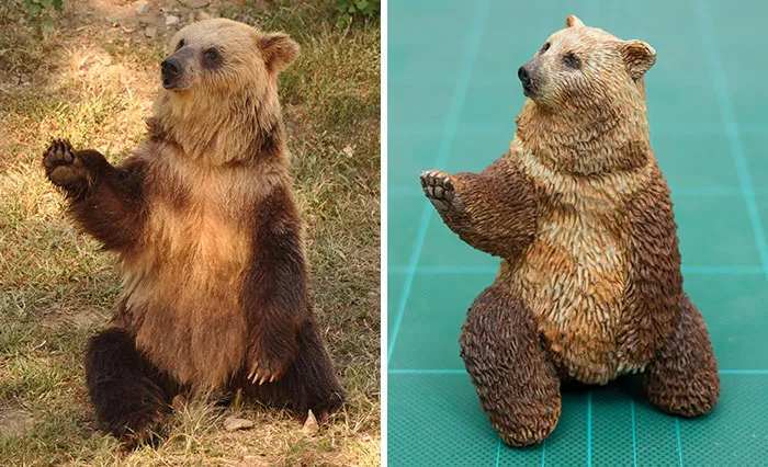 Japanese Artist Turns 40 Iconic Animal Memes Into Sculptures, And It's Hard To Tell Which Are Funnier (New Pics)