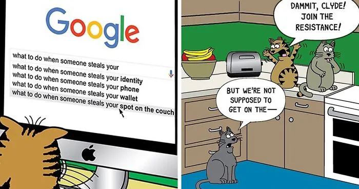 30 Funny Cat Comics By Scott Metzger That Might Make Every Cat Owner Cry With Laughter (New Pics)