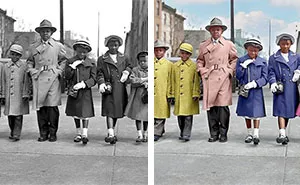 I Restore Vintage Photographs By Adding Colors To Them, Here's The Result (16 Pics)