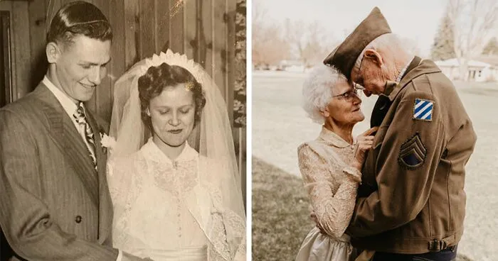 20 Heartwarming Photographs Of Couple Celebrating 70 Years Of Marriage Make Us Believe In Love Again