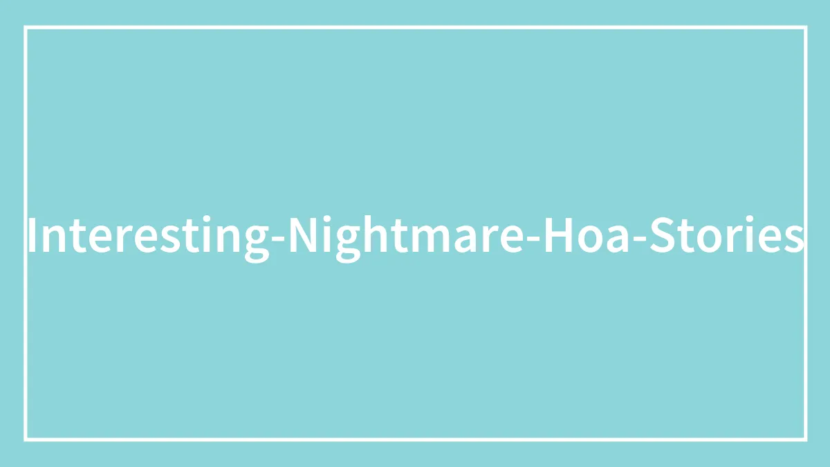 Homeowner Association Nightmares: People Are Sharing The Most Infuriating Encounters They've Had With HOAs (35 New Pics)