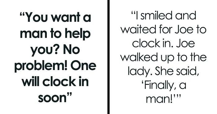 Female Manager At A Hardware Store Maliciously Complies To A Customer’s Request For A “Man’s Help”