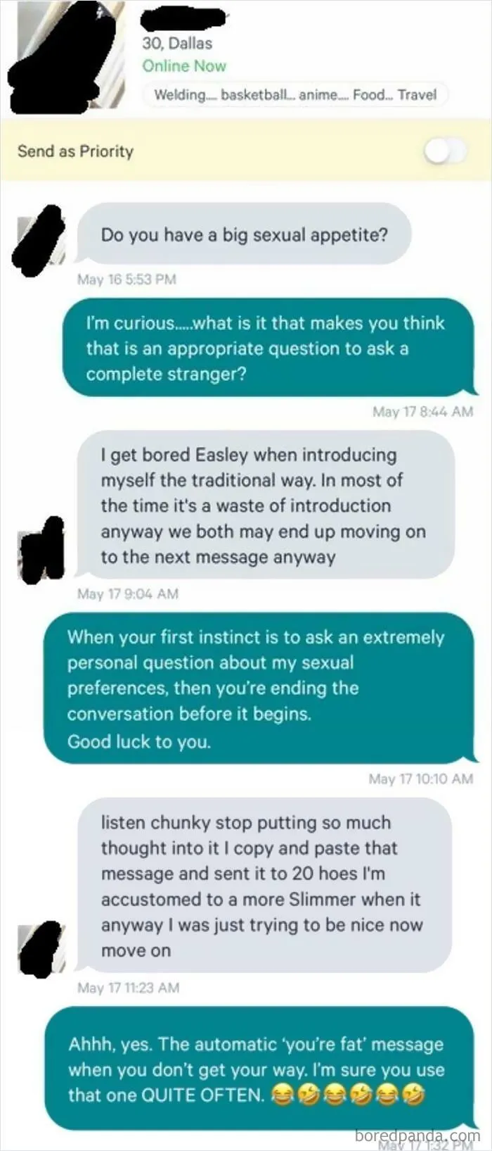 50 Terrifying Stories That Prove Why Women Are Afraid Of Rejecting Men, As Shared By The 'Bye Felipe' Instagram Account