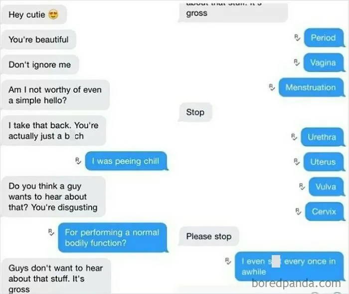 50 Terrifying Stories That Prove Why Women Are Afraid Of Rejecting Men, As Shared By The 'Bye Felipe' Instagram Account