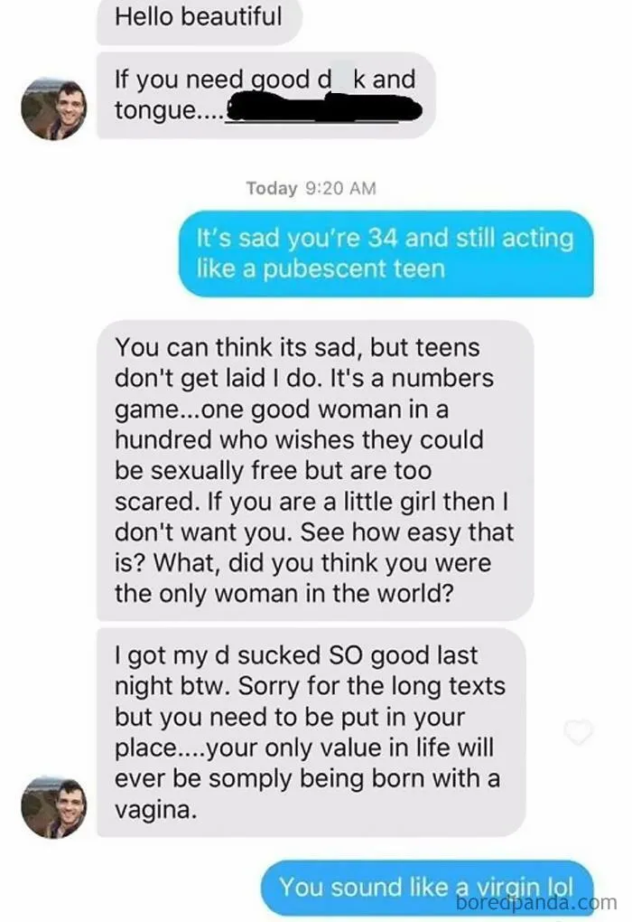 50 Terrifying Stories That Prove Why Women Are Afraid Of Rejecting Men, As Shared By The 'Bye Felipe' Instagram Account