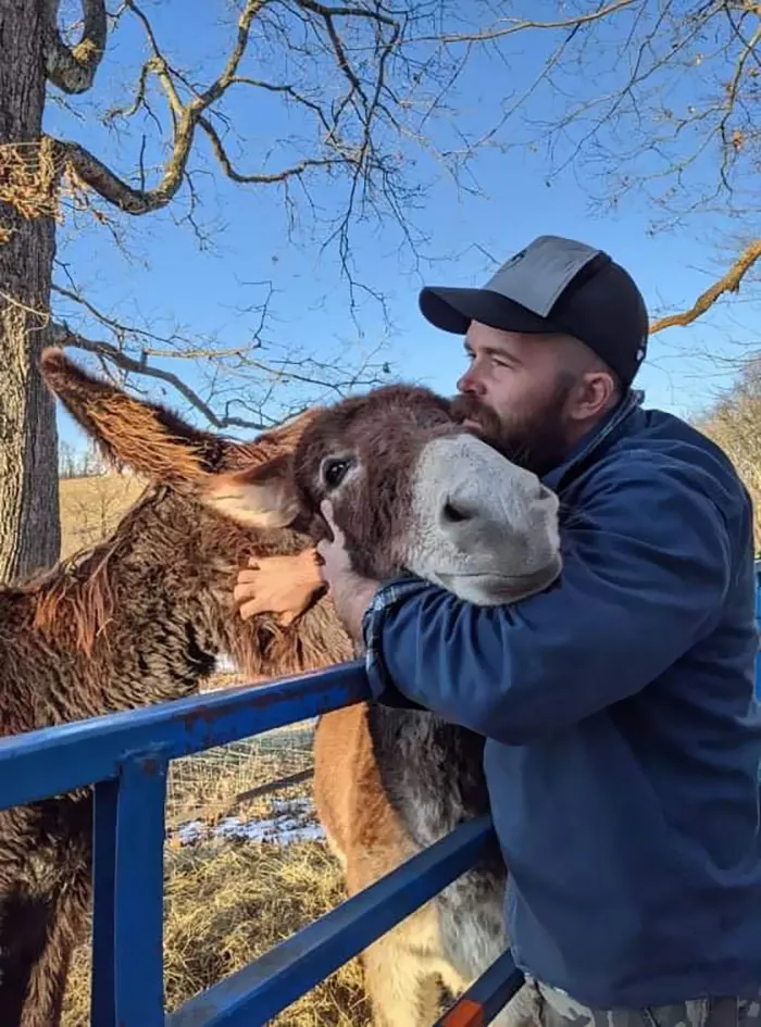 Long Work Weeks Are Made Better When You Can Hang Out With Your Favorite Donkey At The End Of The Day