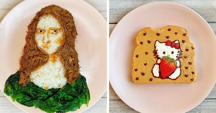 I Turn My Son's Meals Into Pop-Culture Characters, Animals, And Other Things (69 Pics)