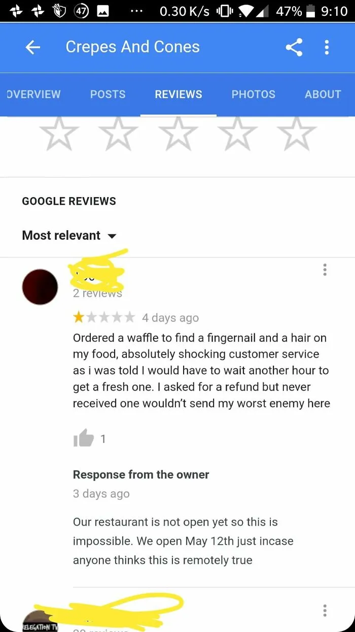 35 Of The Funniest Business Comebacks To Negative Fake Reviews
