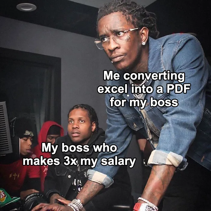 The "Excel Humor" Instagram Page Shares 35 Humorous And Relatable Posts