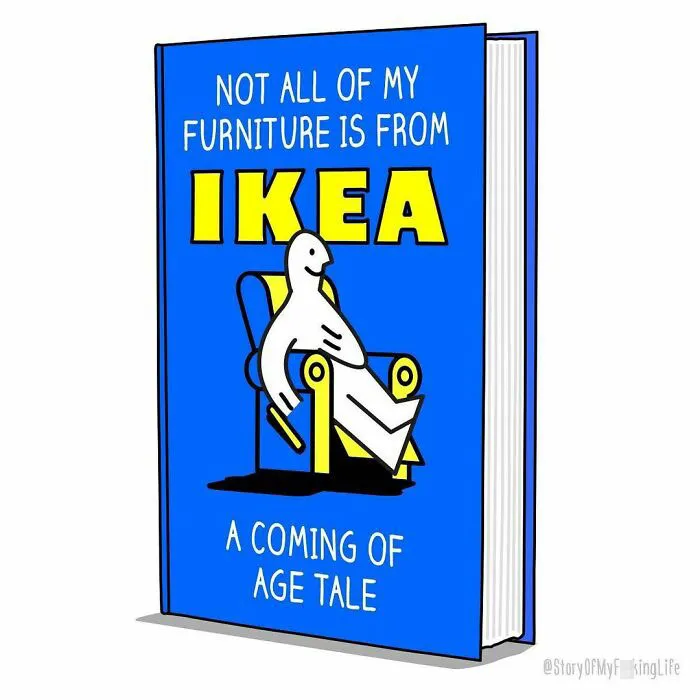 30 Hilariously Honest “Story Of My Life” Book Covers (New Pics)