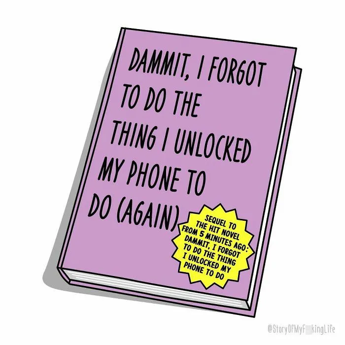 30 Hilariously Honest “Story Of My Life” Book Covers (New Pics)