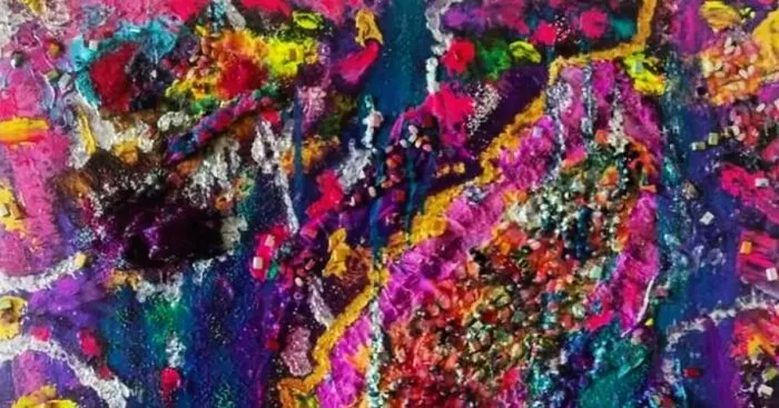 Queennoble's Satisfying Textured Abstract Wall Artworks That Will Make You Want To Run Hands Through Them (31 Pics)