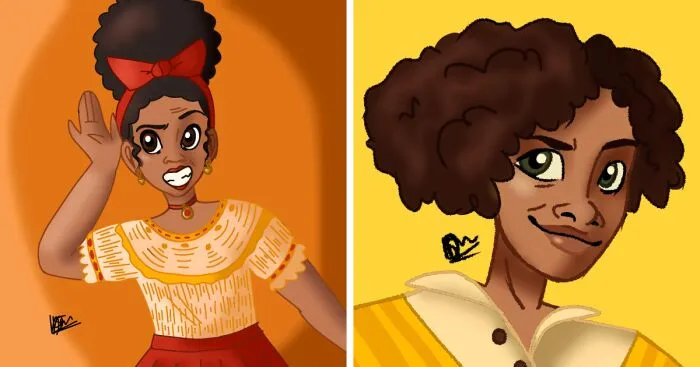 I Drew Characters Of The Disney Movie "Encanto" (9 Pics)