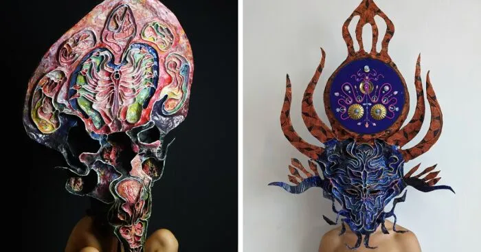 I Make Masks Based On First Impressions I Have Of People (9 Pics)