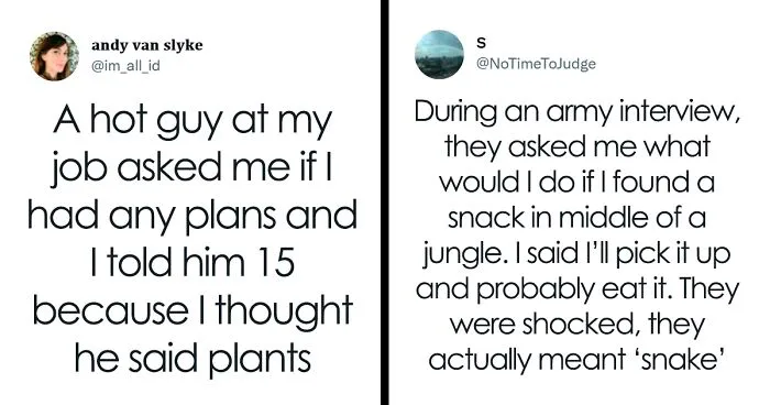 30 Times Misheard Words In Conversations Ended Up Having Hilarious Results