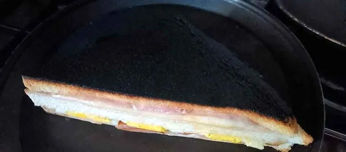 El sándwich utiliza el camuflaje para evitar ser consumido