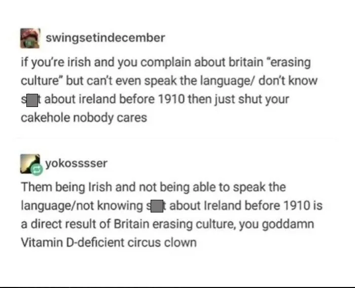 Imagine Assuming People Erase Their Own Culture By Themselves