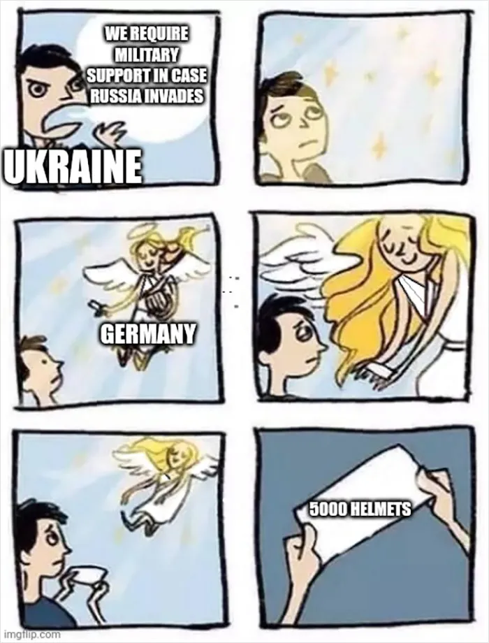 30 Memes And Reactions Mocking Germany’s Insufficient Response To Russia’s Invasion Of Ukraine