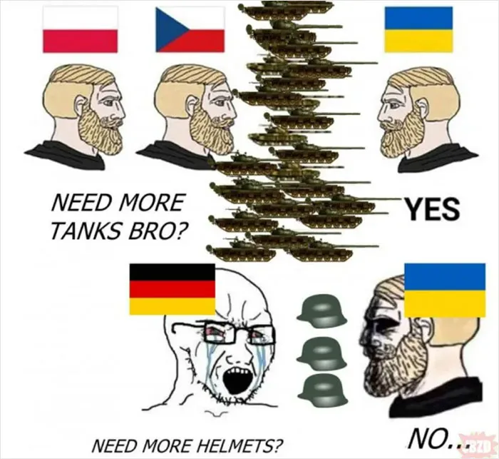 30 Memes And Reactions Mocking Germany’s Insufficient Response To Russia’s Invasion Of Ukraine