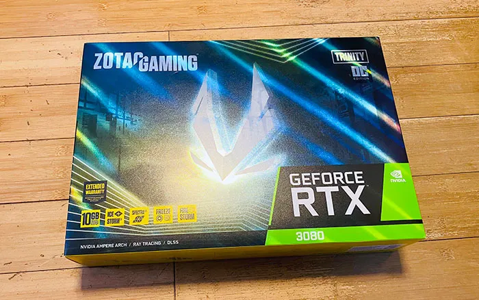 Mi jefe no es de este mundo. Sabe que he estado tratando de conseguir una 3080 y las hemos tenido en stock para los sistemas que construimos