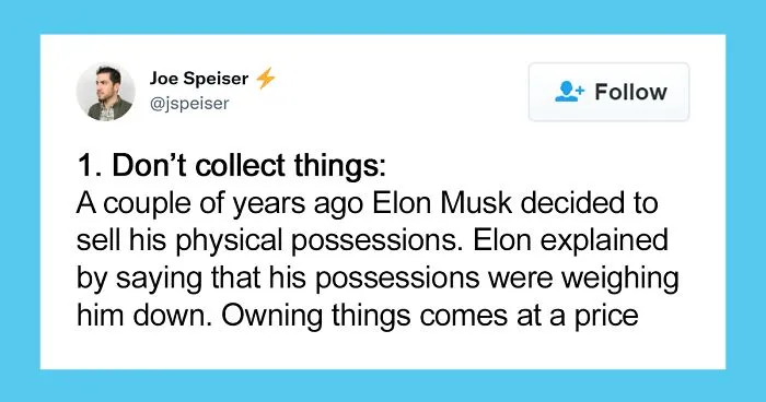 43 Y.O. Twitter User Says “You Can Learn From My Mistakes” And Offers 10 Pieces Of Advice That Might Be Useful For Youngsters