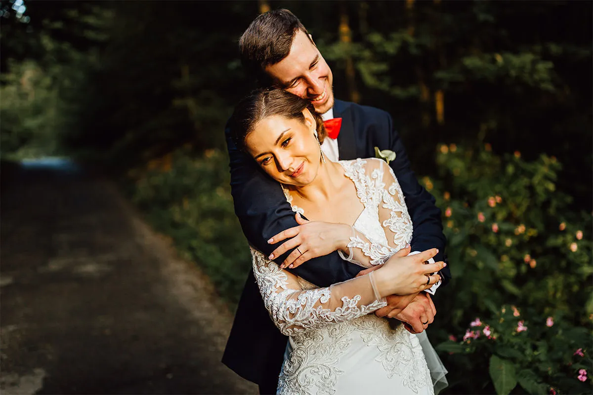 A Wedding Photo Shoot In The Forest!