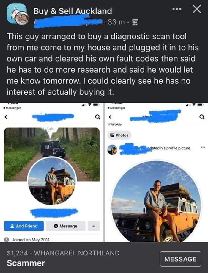 "Humans Of Marketplace": 30 Times People Spotted Shady Ads On Facebook Marketplace And Shared Them In This Online Group