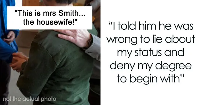 Woman Who Works A Full-Time Job Gets Called "Housewife" By Her Husband, Laughs Hysterically, "Embarrasses" Him In Front Of Coworkers