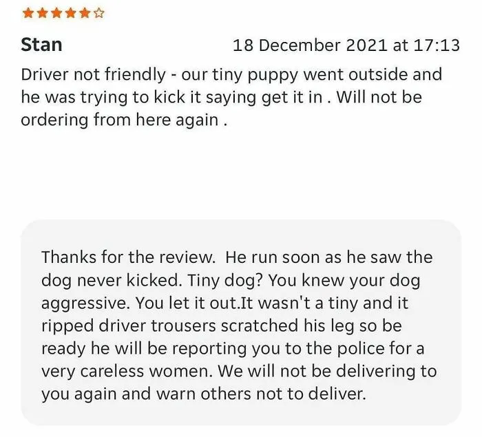 35 Of The Funniest Business Comebacks To Negative Fake Reviews