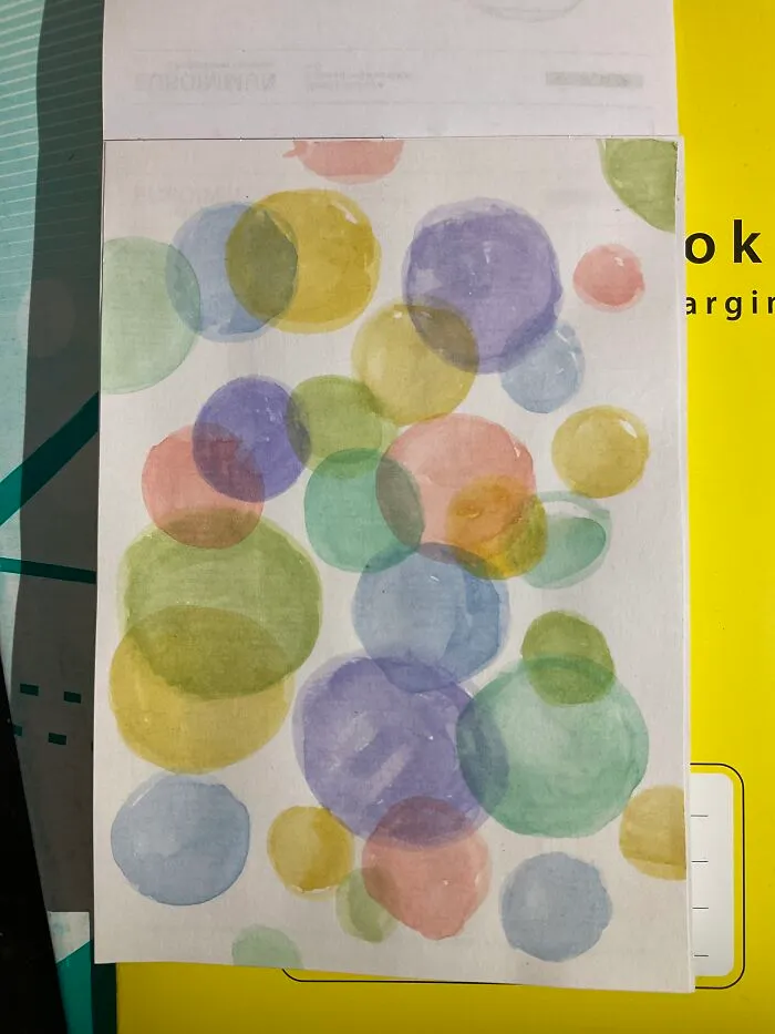 Watercolor Bubble Time