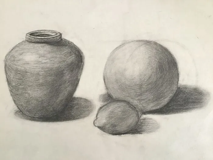Really Rough Drawing I Made During My Art Lessons