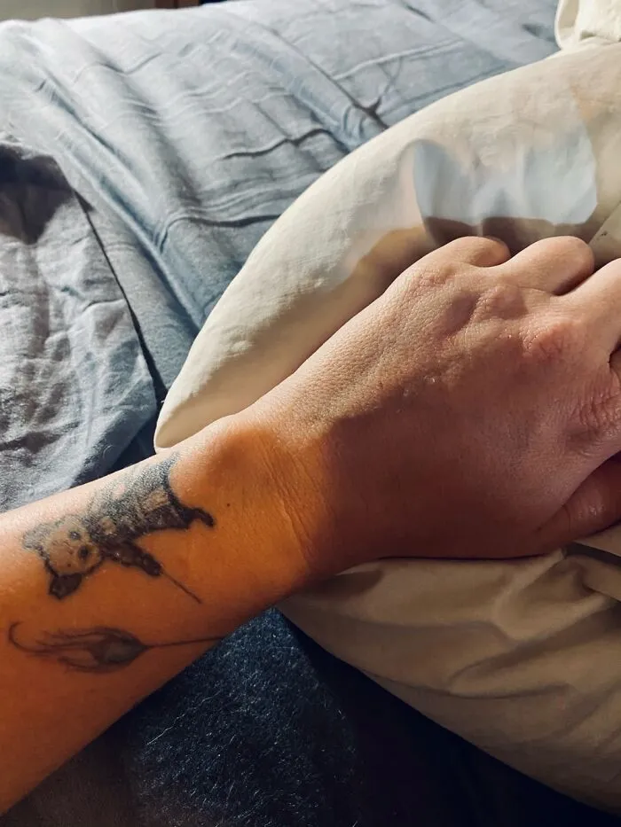 Please Ignore Gross Wrist And Enjoy Darling Mouse