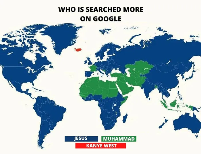 30 Unusual Maps That Might Change How You See The World, As Shared On This Instagram Account