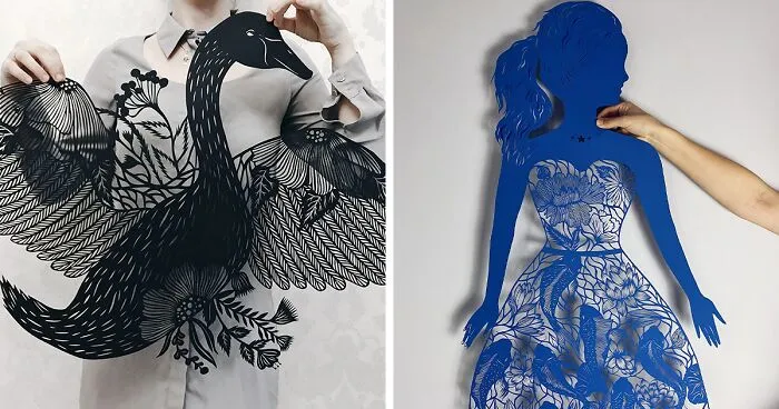 Paper Cut Art Is One Of My Beloved Hobbies, Here're 30 Of My Works
