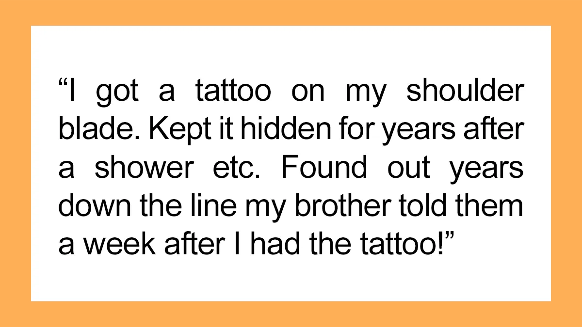 Men Online Share 30 Things They Kept To Themselves So Their Parents Would Never Find Out