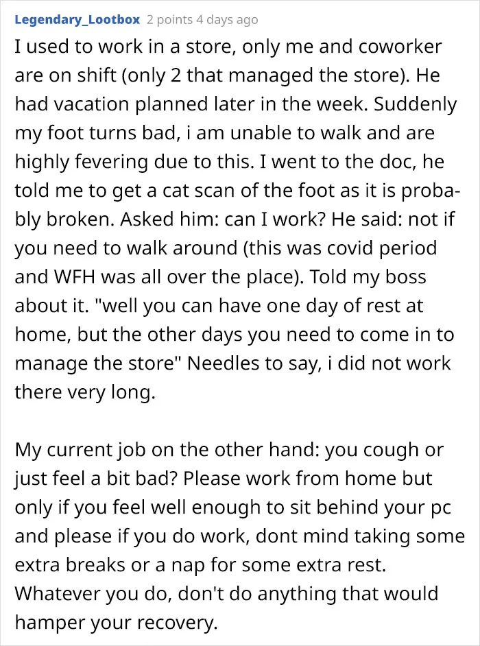 People Open Up About The Unfathomable Times They Lost Their Jobs For Using PTO