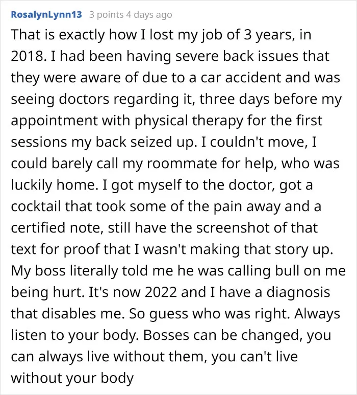 People Open Up About The Unfathomable Times They Lost Their Jobs For Using PTO