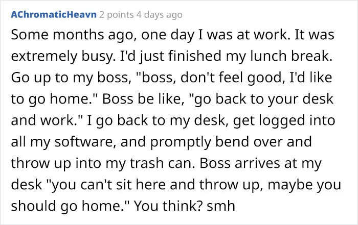 People Open Up About The Unfathomable Times They Lost Their Jobs For Using PTO