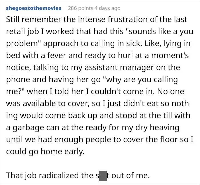 People Open Up About The Unfathomable Times They Lost Their Jobs For Using PTO