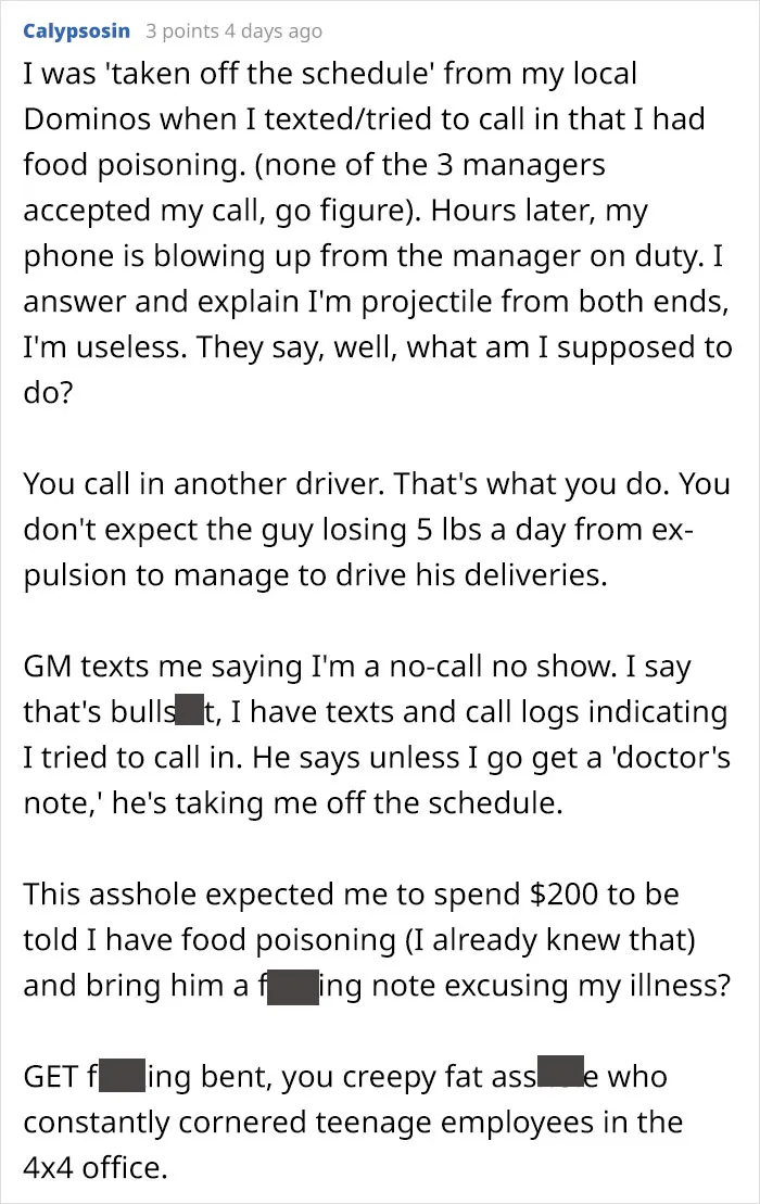 People Open Up About The Unfathomable Times They Lost Their Jobs For Using PTO