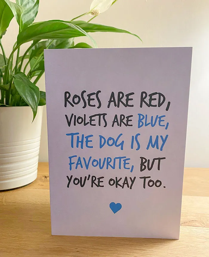 This Year’s Anniversary Card From Me To My Partner