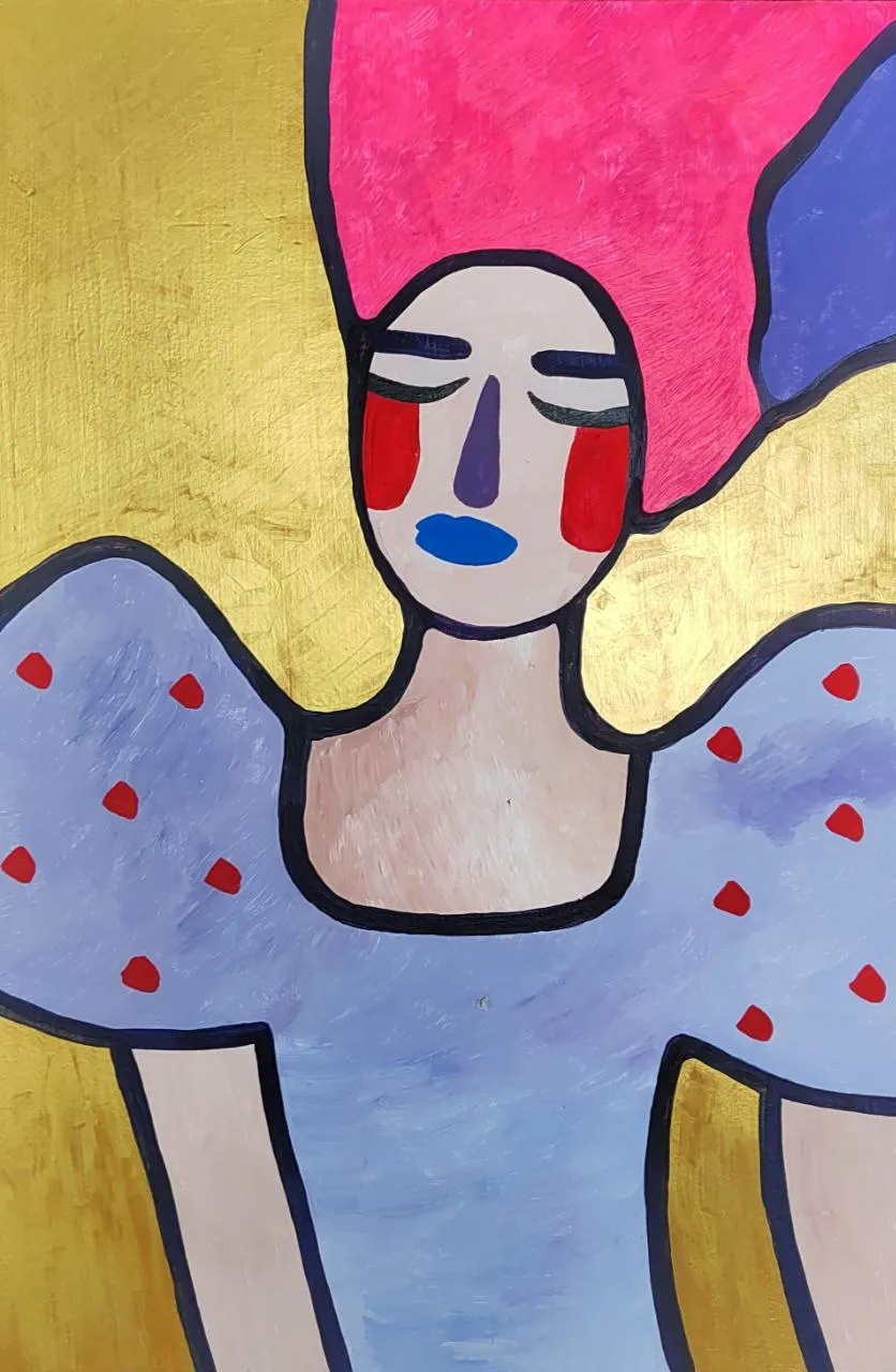 Psychologist Draws 4 Bright Abstract Portraits. Discover New Art (4 Photos).